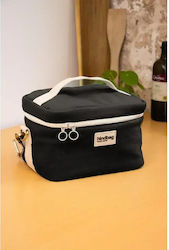 Hindbag Igor Geantă Izotermică De Mână Pentru Prânz Școlar Neagră 16x16x24cm