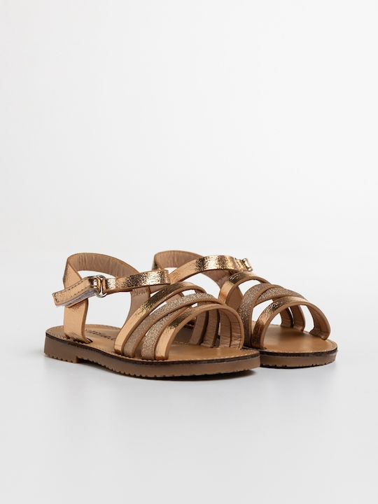 Sandale Tip Pantof Aurii