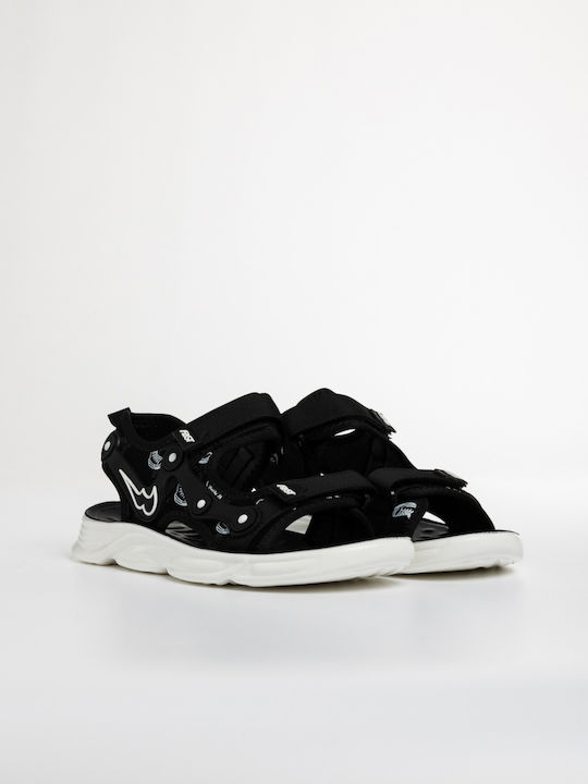 Sandale Tip Pantof Negre