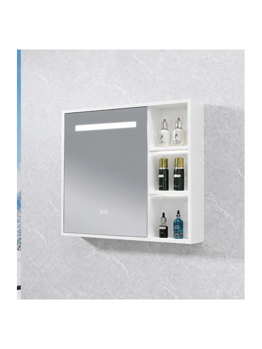 Phoebe Rectangular Led Touch Bathroom Mirror wi...