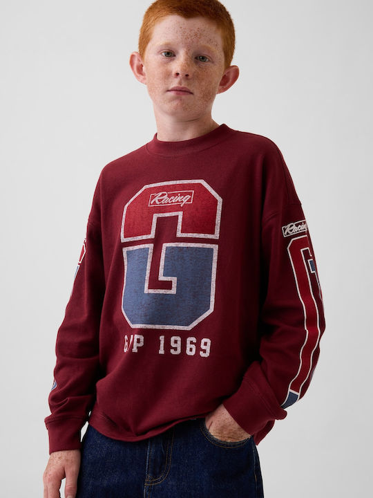 GAP Kids Long-Sleeved Red Top