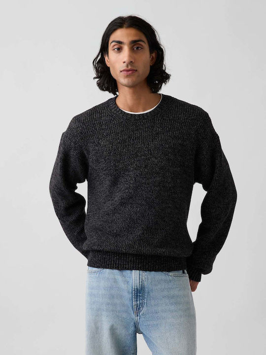 GAP GAP Herrenblusen Marled Schwarz