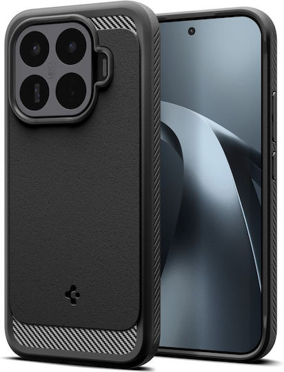 Spigen Matte Back Cover Σιλικόνης Μαύρο (Xiaomi 17T)