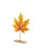 Tabletop Decor Maple Leaf Base Orange Yellow 50x38x7cm 157.004.0137.14