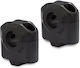 Handlebar Spacers Sw-motech 30 Millimeters Honda Xrv 750 Africa Twin Black
