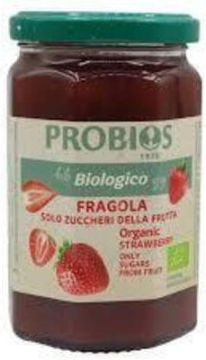 Organic Strawberry Jam No Sugar Added 330gr
