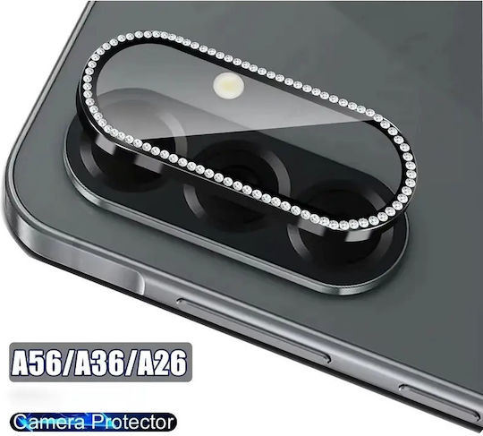 Oem Camera Glass Strass Samsung Galaxy A36 5g Silver