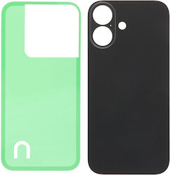 Battery Door Adhesive Cover Iphone 17 Large Hole Black