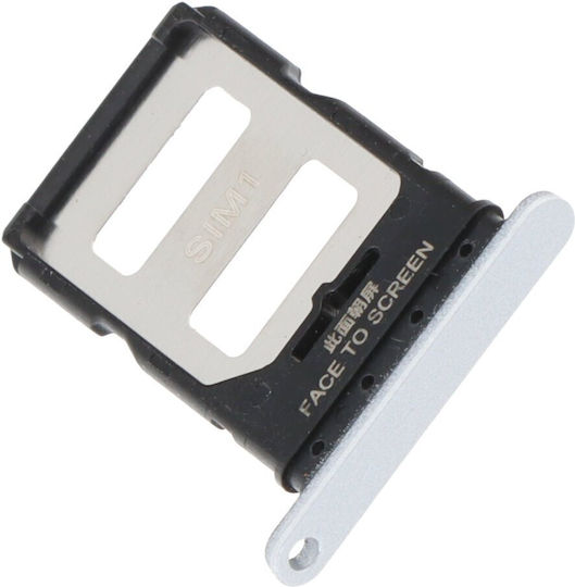 Sim Card Tray Xiaomi Redmi Note 13 Pro Plus 5g Dual Card Version Silver