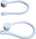 Silicone Airpods Earbuds Base – White