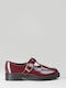 Women's Loafers In Burgundy Colour