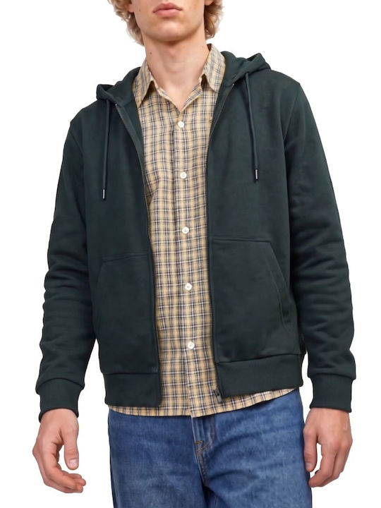 Jack & Jones Sweat Ζακέτα Mit Kapuze Grün