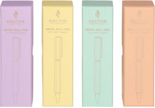 Cactus Pastel Pens Ballpoint (Miscellaneous Colours) CT0313001