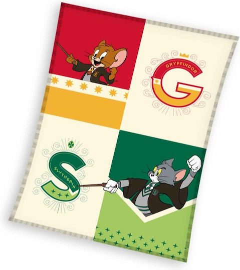 Carbotex Одеяло Флийс Tom And Jerry Magic 130x170см