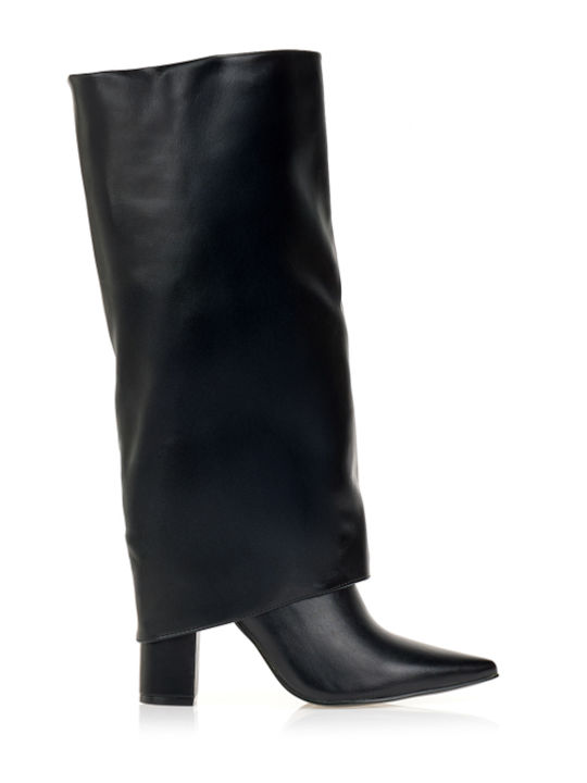 Damenstiefel mit Hochabsatz Schwarz