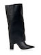 Damenstiefel mit Hochabsatz Schwarz