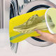 Wasch- und Bügelbedarf Schuhwaschbeutel Microfiber Waschmaschine 40x19cm 11kat37