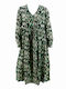Sommer Hemdkleid Schwarz