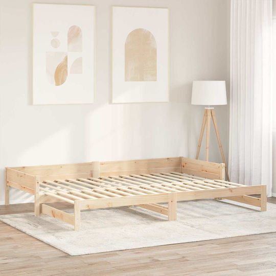 Ergonomic Bed Frame for Single Mattress 90x6cm