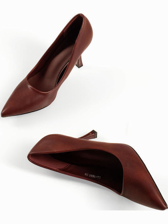 The Shoemart Spitze Zehen Pumps Burgundische