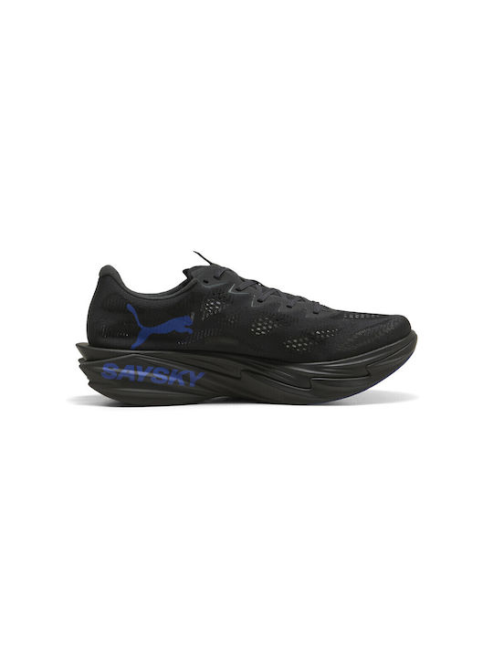 Deviate Nitro Men's Sport Shoes Running Flat Dark Grey / Vivid Blue