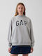 Long Women's Sweatshirt New Heather Grey