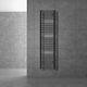 LuxeBath Sahara Електрическа кърпена закачалка 1200W 140x30cm Сив