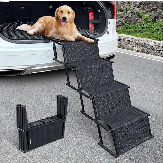Waterproof Car Steps for Dog Black