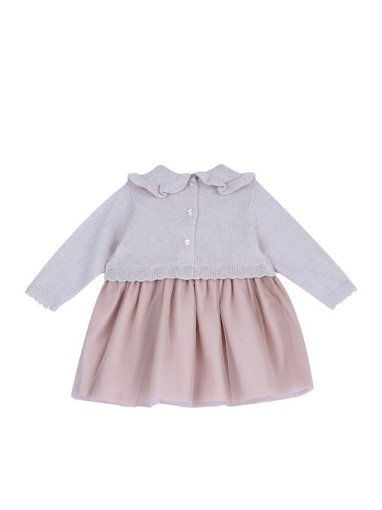 Kinderkleid Langärmelig Rosa