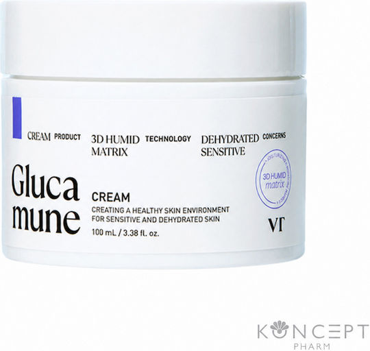 VT Cosmetics Glucamune Ενυδατική Κρέμα Προσώπου 100ml