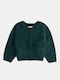 Kids Sweatshirt Cardigan Green
