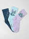 Superheroes Kids' Socks Lilac 3 Pairs