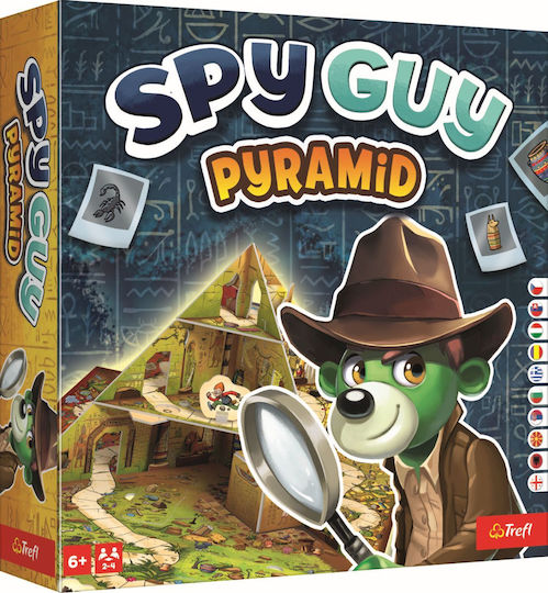 Επιτραπέζιο Παιχνίδι Spy Guy Pyramid για 2-4 Παίκτες 6+ Ετών Trefl