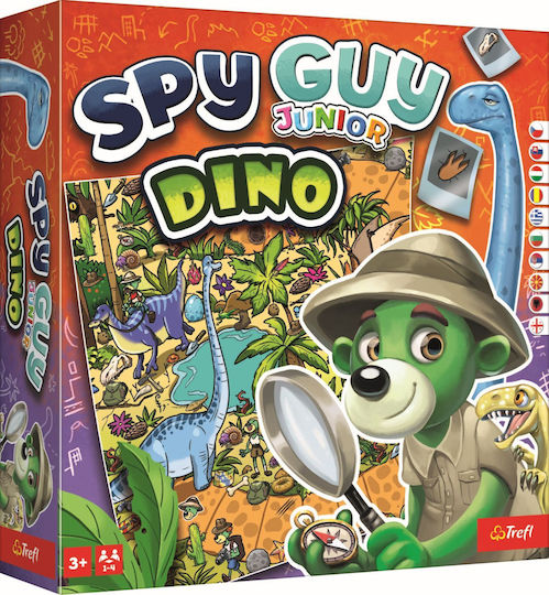 Επιτραπέζιο Παιχνίδι Junior Spy Guy Dino για 1-4 Παίκτες 3+ Ετών Trefl