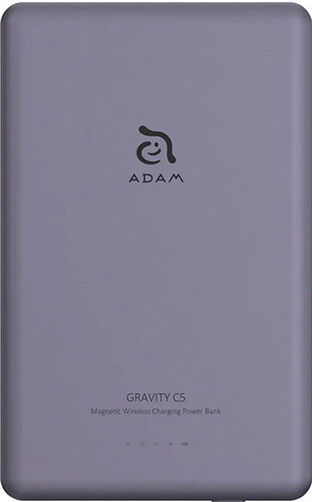 Adam Elements Gravity C5 MagSafe Външна батерия 5000mAh 20W Бързо зареждане Лилав