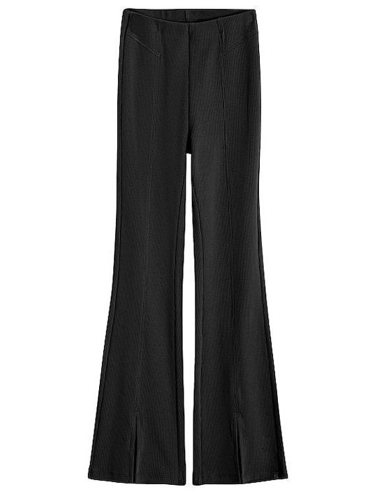 Kinderleggings Lang Schwarz