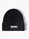 Beanie Unisex Strickmütze in Schwarz