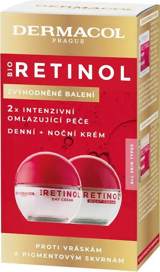 Dermacol Retinol Duopack Set Îngrijire pentru Anti-Îmbătrânire 2 Bucăți