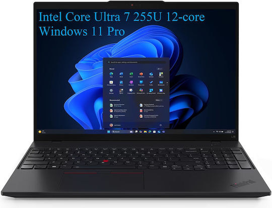 Lenovo ThinkPad L16 Gen 2 (Intel) 16" IPS FHD+ (Ultra 7-255U/16GB/256GB SSD/W11 Pro) (US Keyboard)