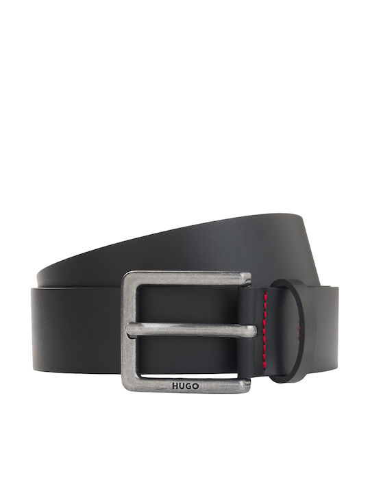 Men's Leather Black Belt
