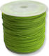 Makramee Schnürsenkel Khaki 1mm 72m