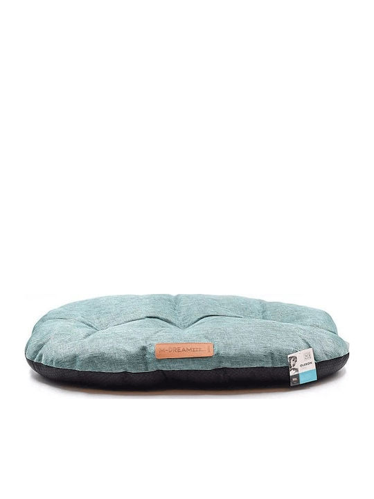 M-Pets Oval Light Blue Dog Pillow 48x32cm