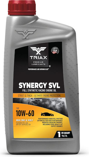 Triax Ulei de Motor Racing Synergy SVL 10W-60 Full Sintetic 946 Ml