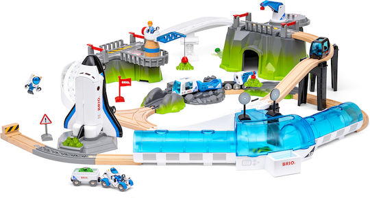 Brio Toys Делукс Сет с Влакче от Дърво за 3+ Годишни