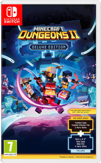 Minecraft Dungeons II Deluxe Издание Switch Игра