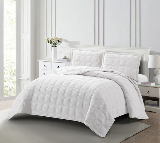 Liolios Home Toscana Coverlet Super King White 220x240cm