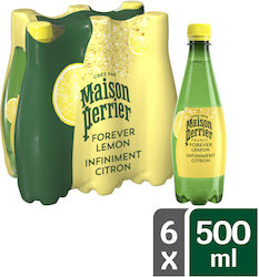 Perrier Ανθρακούχο Νερό με Γεύση Λεμόνι 6x500ml