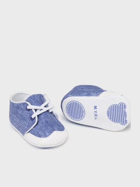 Mayoral Βρεφικά Sneakers Αγκαλιάς Μπλε
