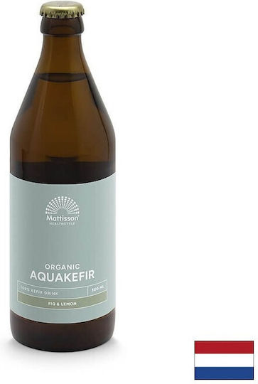 Mattisson Bio Beverage Aqua Kefir Fig and Lemon in Liquid Form 500ml
