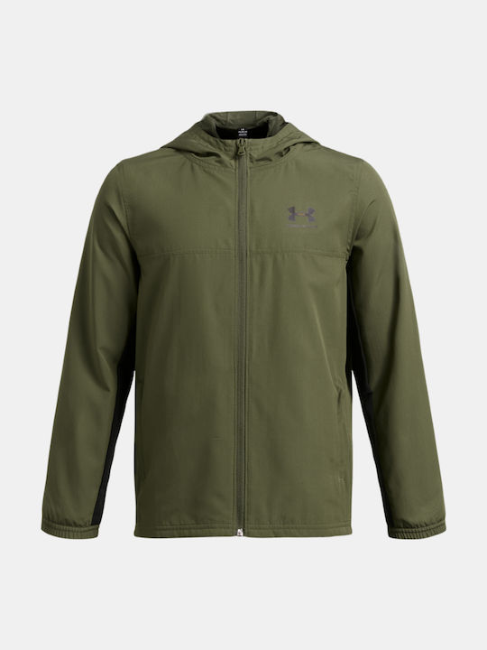 Under Armour Rival Geacă sport pentru copii scu...